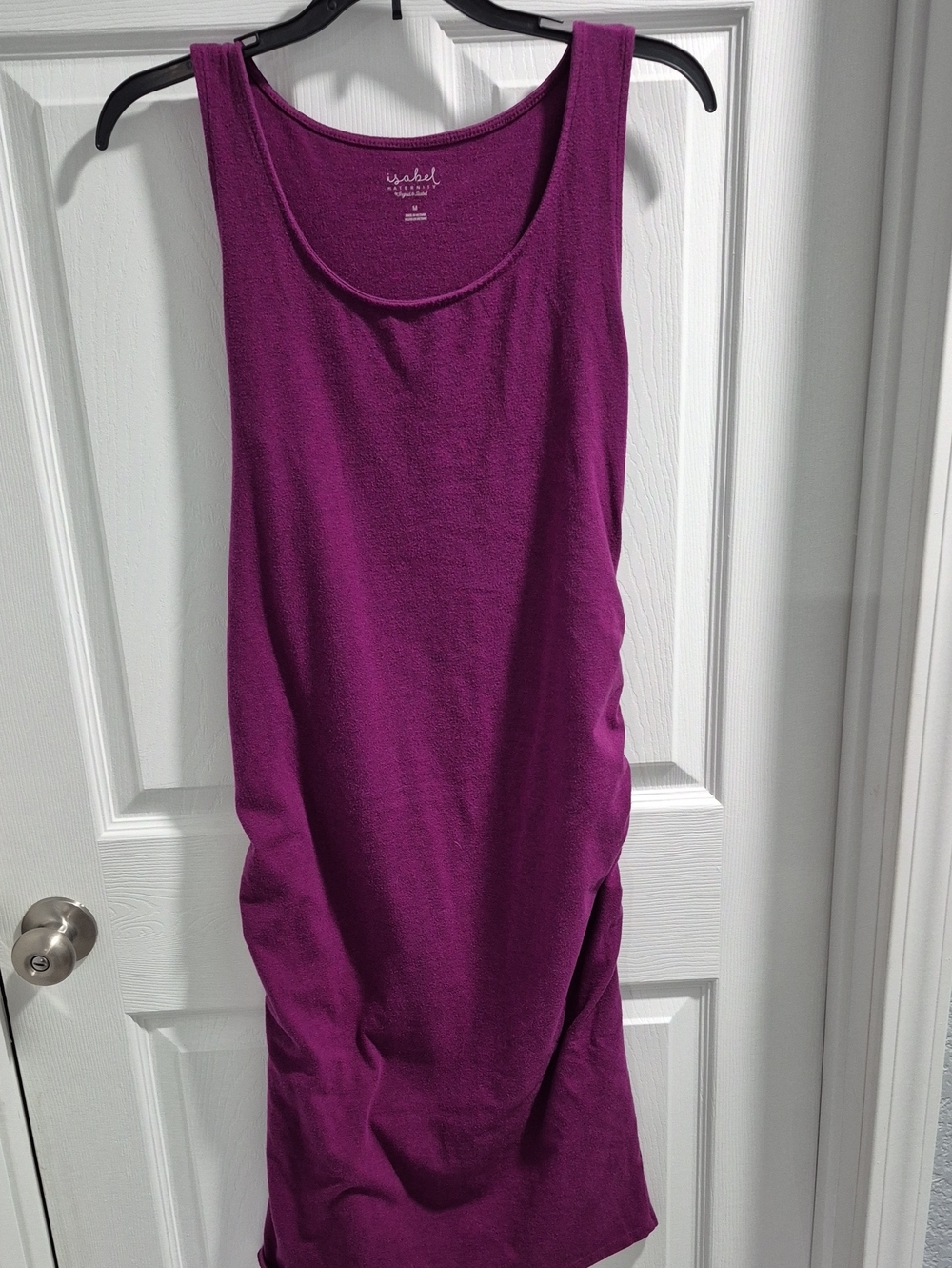 Ingrid & Isabel Vibrant Plum Maternity Dress